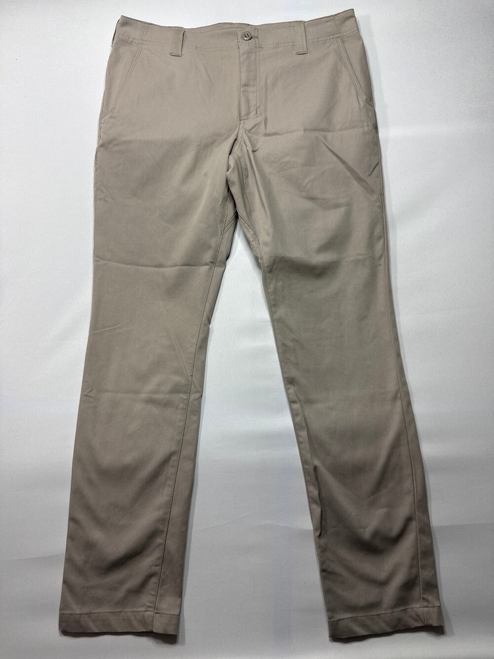 5.11 Tactical Men's Slim Straight Leg Tan Work Chino Pants - Size 34x32 (35x32)